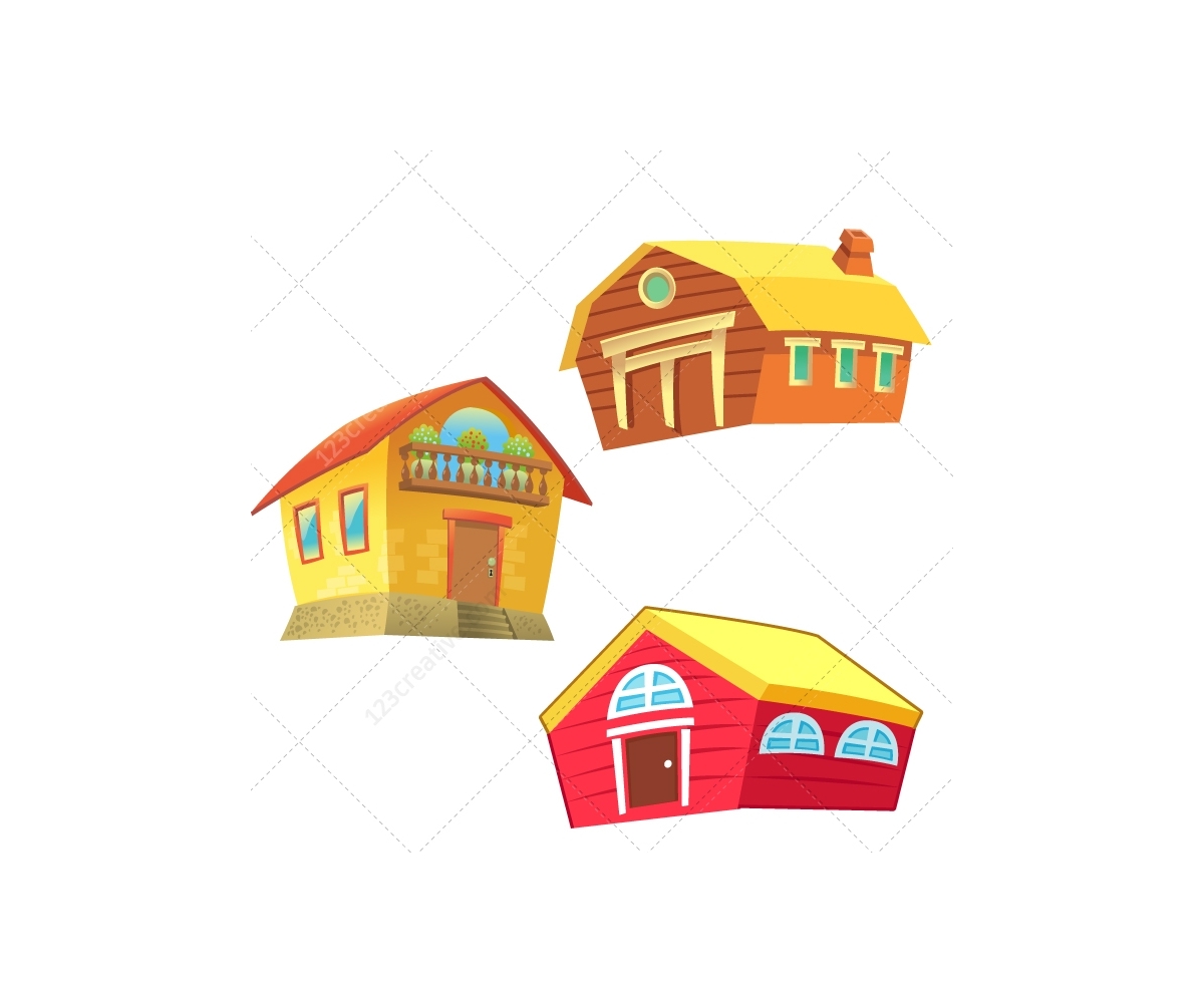 Farm vector illustration megapack (farmer, dog, cow, horse, sheep ...