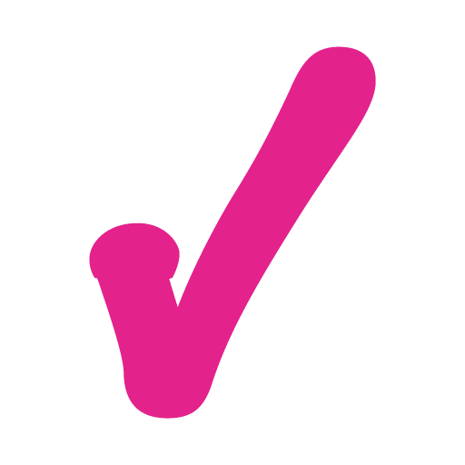 Barbie pink check mark 5 icon - Free barbie pink check mark icons