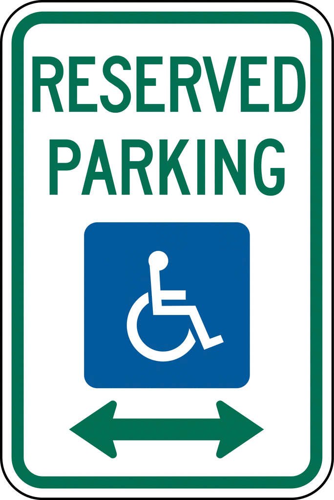 Reserved Parking, Color | ClipArt ETC