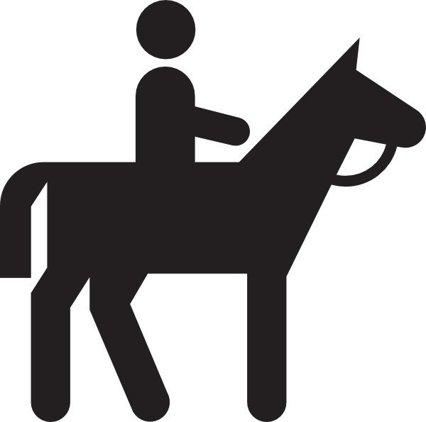 Horseback Riding clip art - vector clip art online, royalty free ...