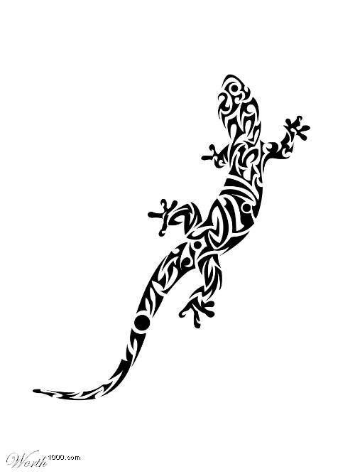 lizard | Stencil Lizard | Pinterest