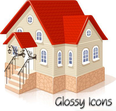 House Icon vector | GLOSSY ICON.com
