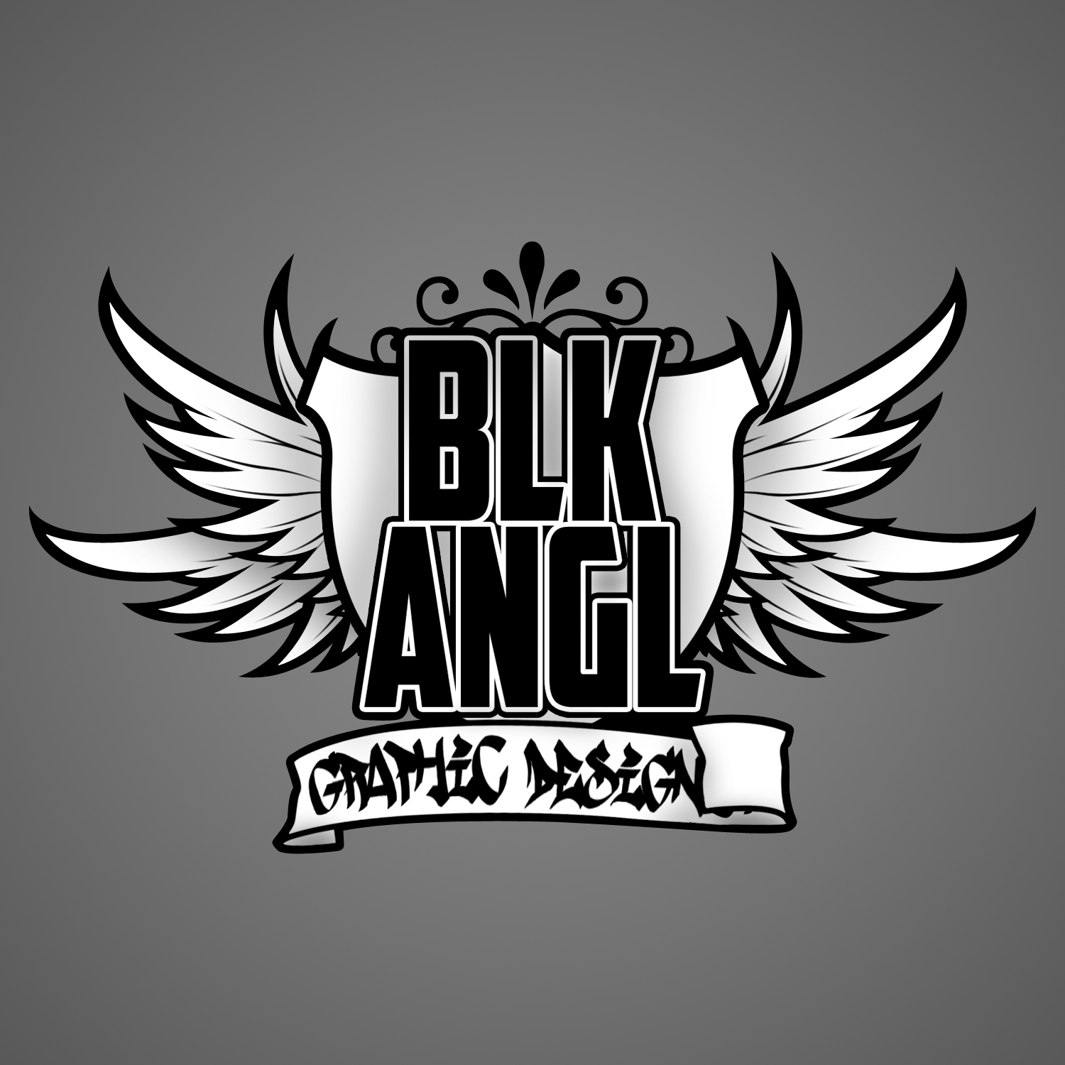 DeviantArt: More Like Black Angel Logo by DashFx