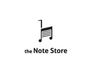 50 Awesome Music Note Logo Designs | InspireFirst