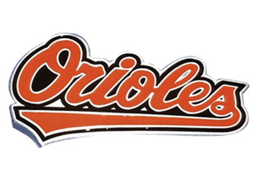Baltimore Orioles MLB Logo Belt Buckle