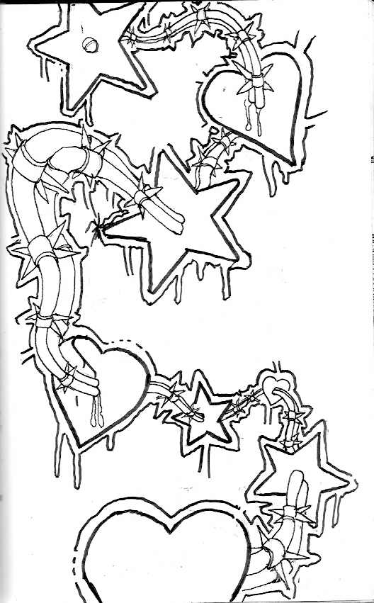 Stars and hearts by Sempai-Tem on DeviantArt