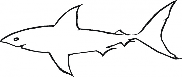 Shark Outline - ClipArt Best