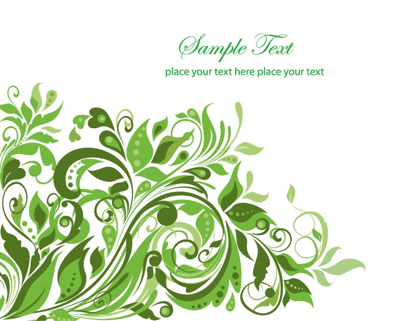Floral Background Abstract Design Vector Graphic Art | Free Vector ...