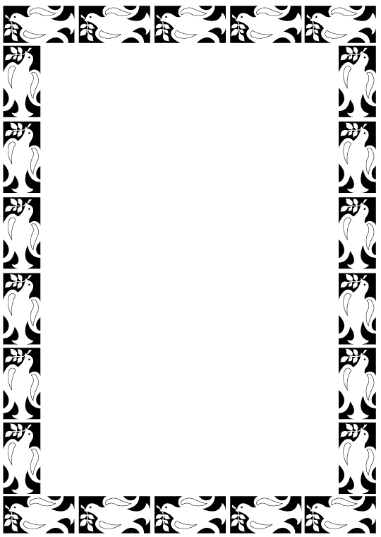 Holy Spirit Borders Clipart - Free Clip Art Images