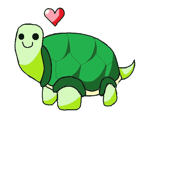Animated Turtle Gif Blinking Animation By Clipart - Free Clip Art ...