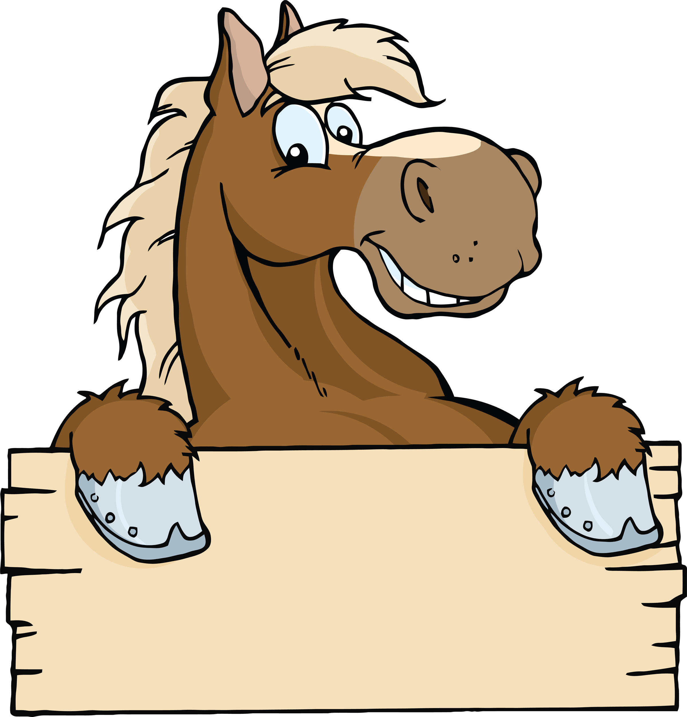 Happy Cartoon Horse - ClipArt Best