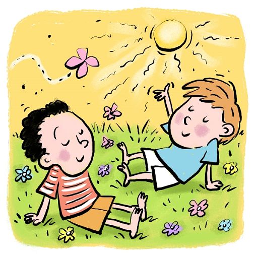 7310edet: cartoon sunshine