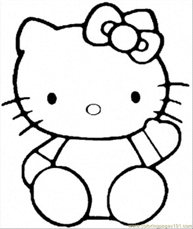 Free hello kitty coloring pages | coloring pages for kids ...
