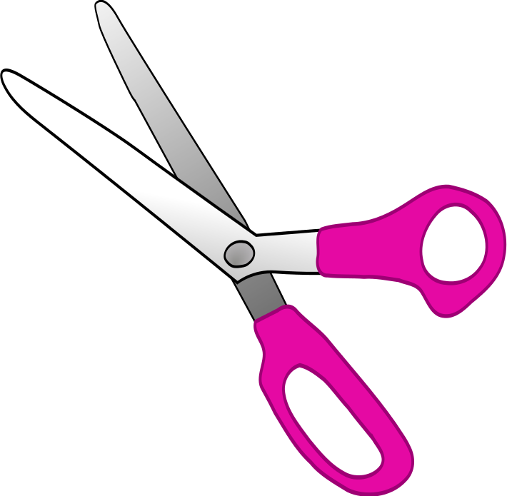 Pink Scissors Clipart