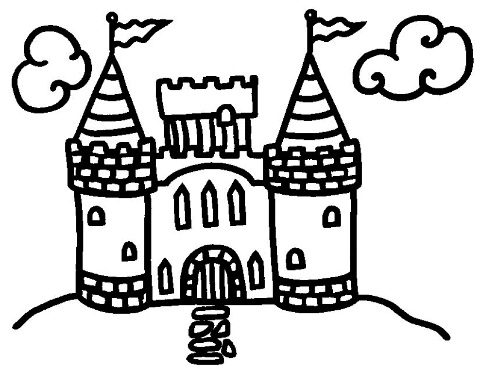 Castle Coloring Pages
