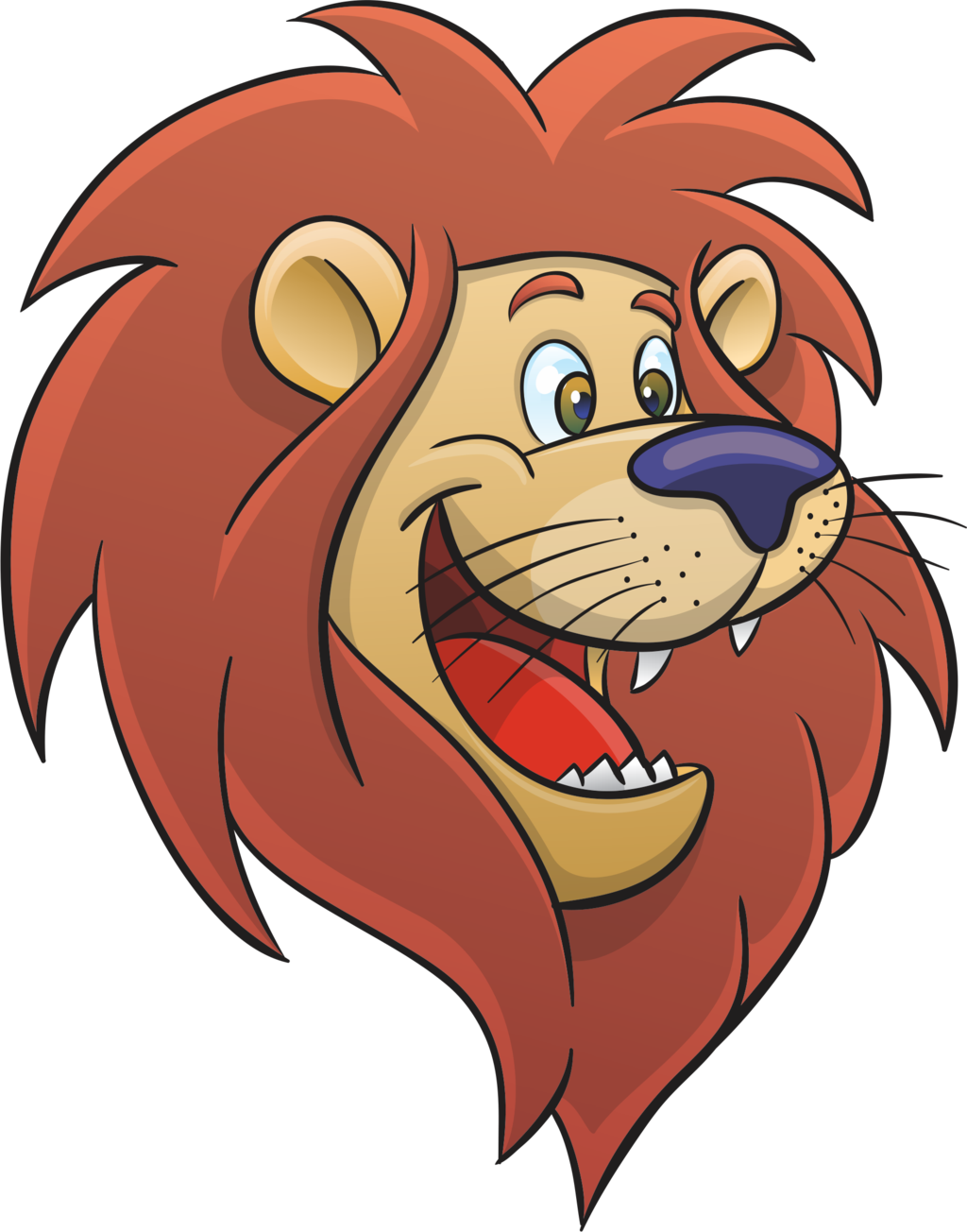 Cartoon Lion Face - ClipArt Best