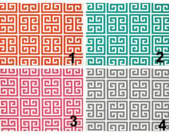 Popular items for greek key pattern on Etsy