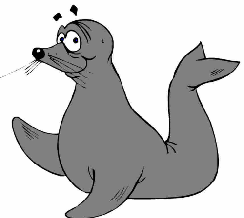Seal Graphics and Animated Gifs