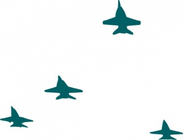 Navy Planes Formation clip art Vector | Free Download