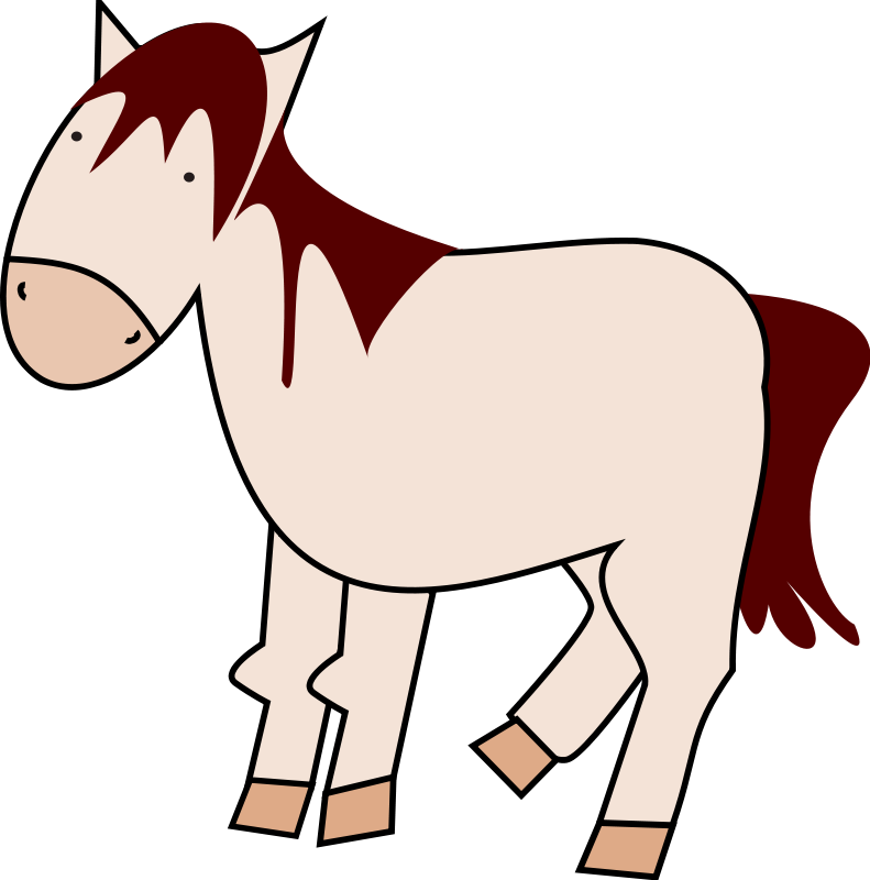 Horse Clip Art Cartoon