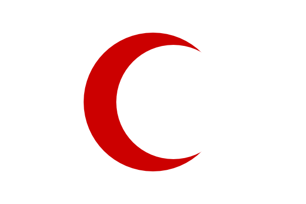 Flag Of The Red Crescent clip art Free Vector / 4Vector