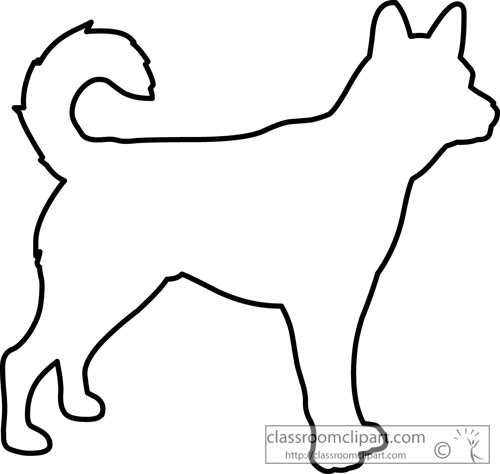 Designs and Outline Of Dog Drawing | imagebasket.net