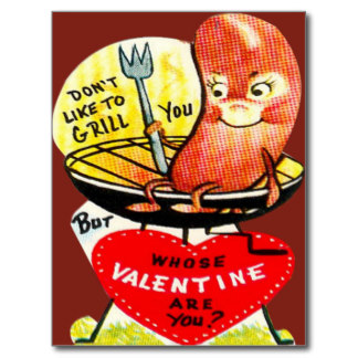 Retro Valentine Cards, Retro Valentine Card Templates, Postage ...