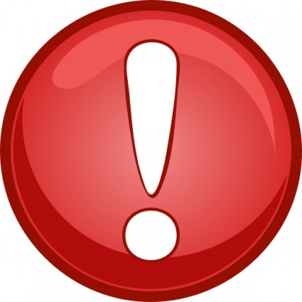 Warning Caution Icon Sign Glassy Shiney clip art - Download free ...
