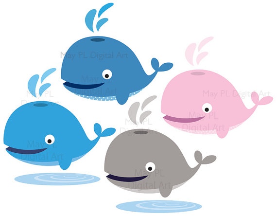 Baby Shower Whale Clipart | Clipart Panda - Free Clipart Images