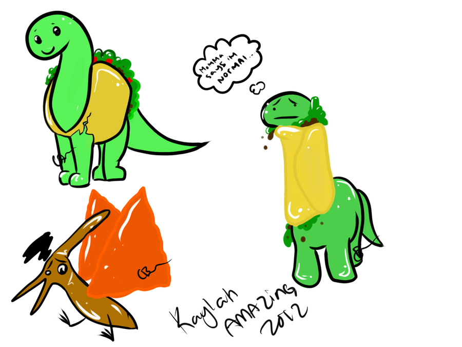 Food Dinos by ForTheLoveOfWalrus on deviantART