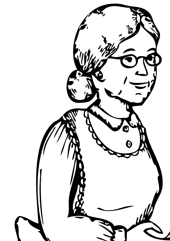 美国第一夫人简笔画图片
