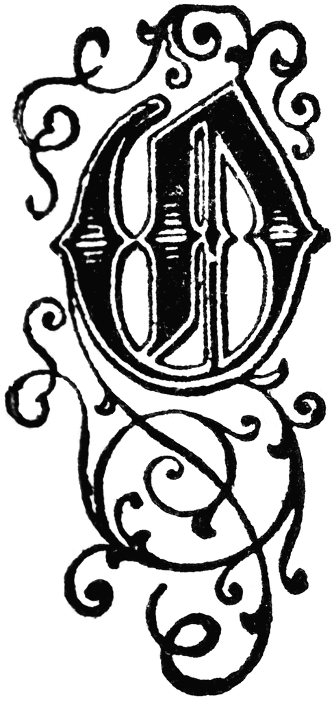 Decorative Letter O | ClipArt ETC