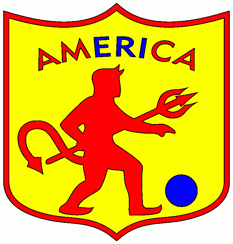club america logo Colouring Pages