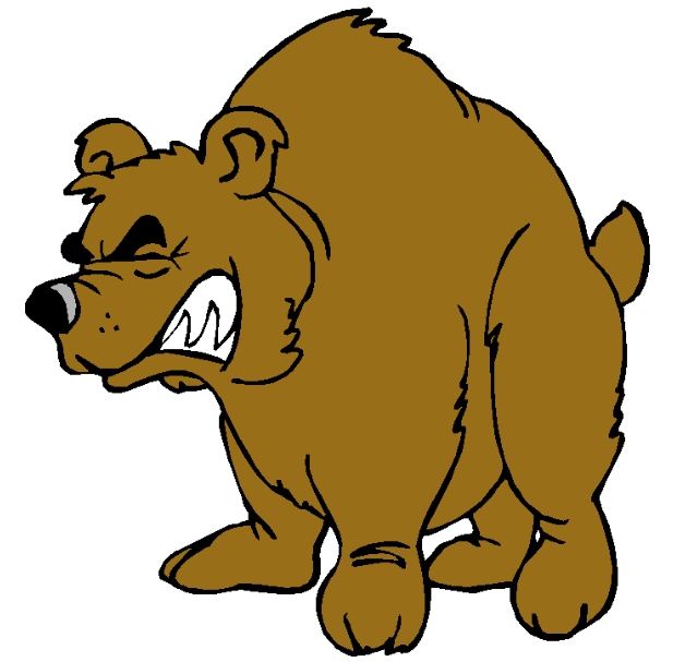Grizzly Bear Standing Clipart | Clipart Panda - Free Clipart Images