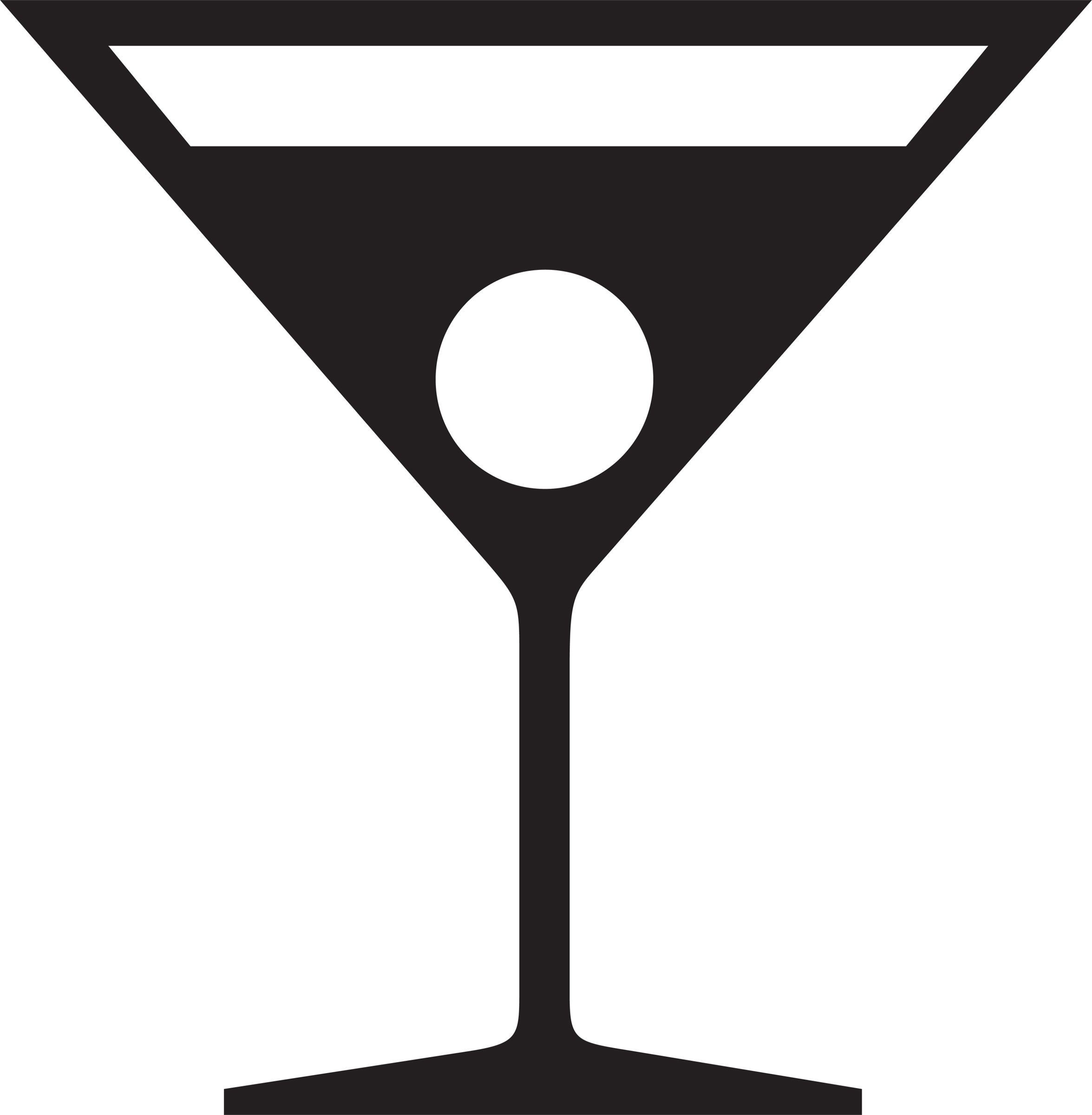 Martini Olive Clipart