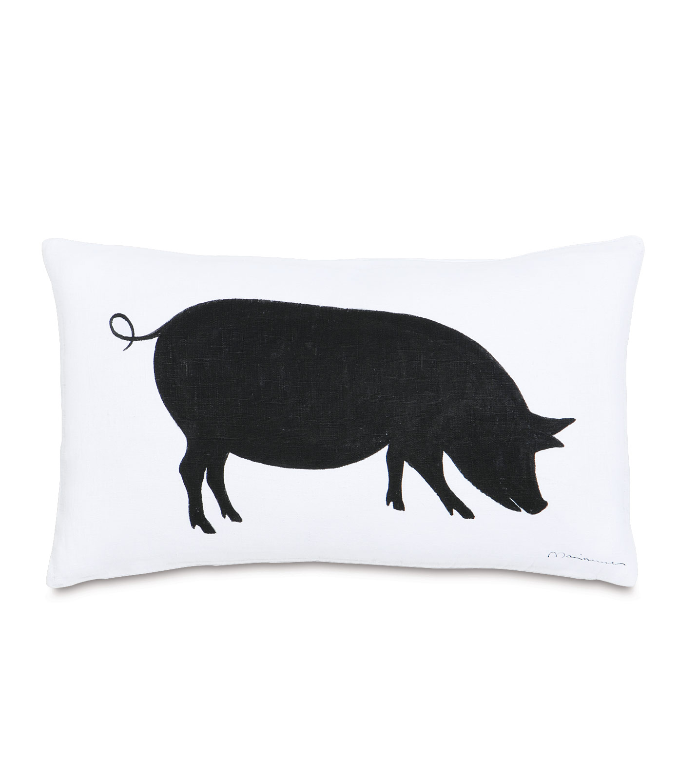Studio 773 Pillows by Eastern Accents - Pig Silhouette