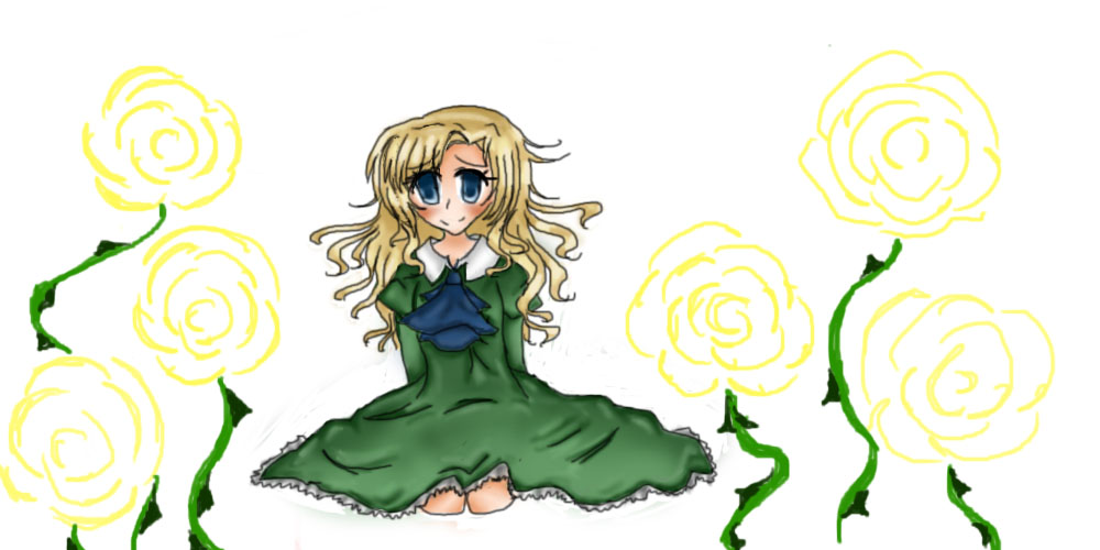 Mary The Yellow Rose- Ib by Kyunu on deviantART