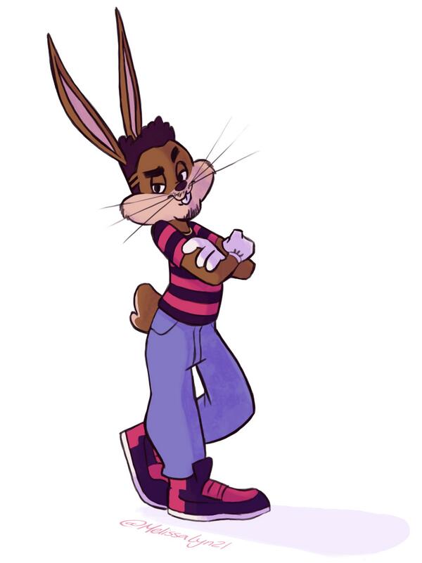 If Kendrick Lamar was a cartoon character, he'd defs be Bugs Bunny ...