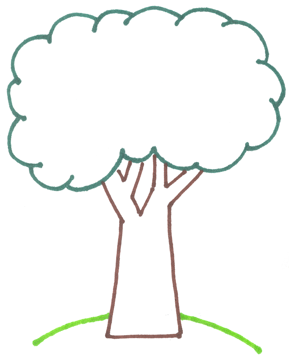 Cartoon Trees With Branches - ClipArt Best