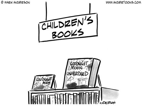 Book Cartoon #5928 ANDERTOONS BOOK CARTOONS