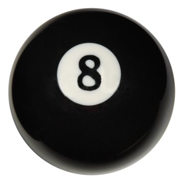 Amazon.com : # 8 Ball Regulation Size 2 1/4" Pool Table Billiard ...
