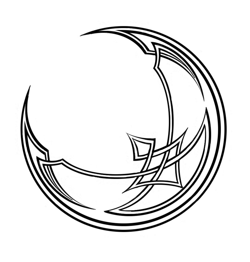 DeviantArt: More Like Crescent Moon Celtic Knot by JLHilton