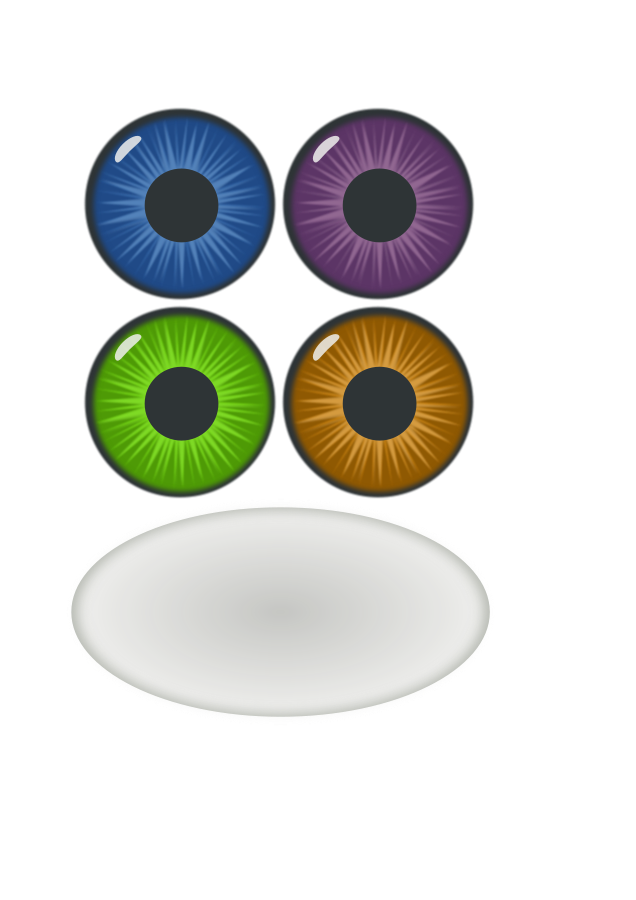 Eye components Clipart, vector clip art online, royalty free ...