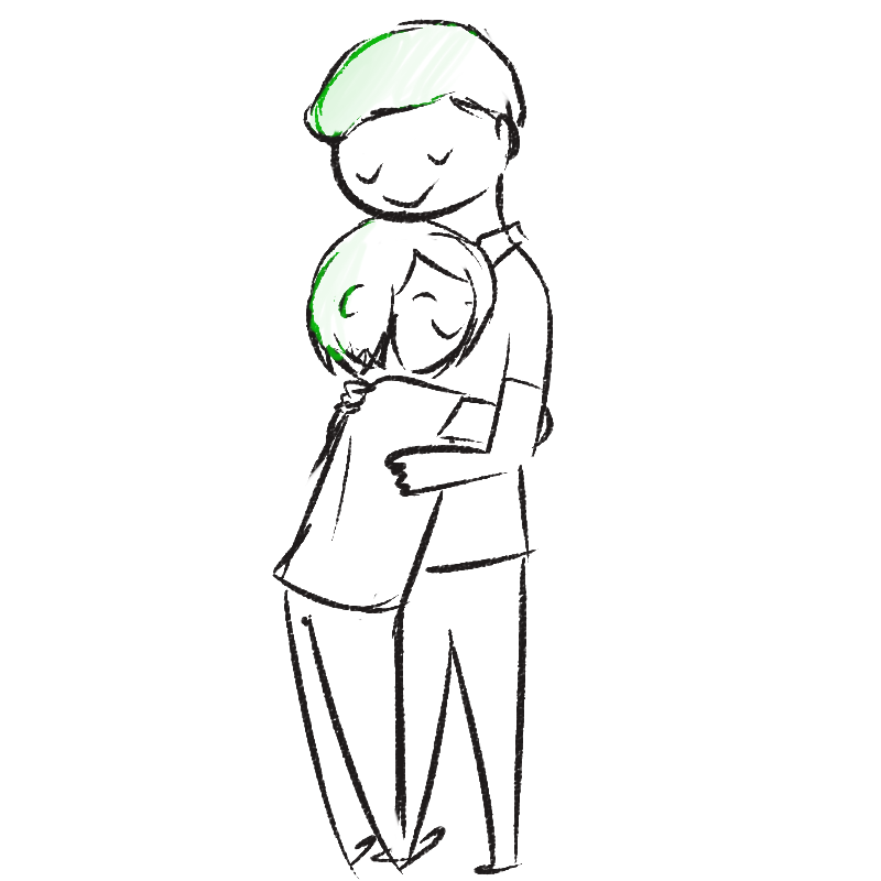 comic hug comics hugging akemijo im not clingy srs u gaiz akemijo •