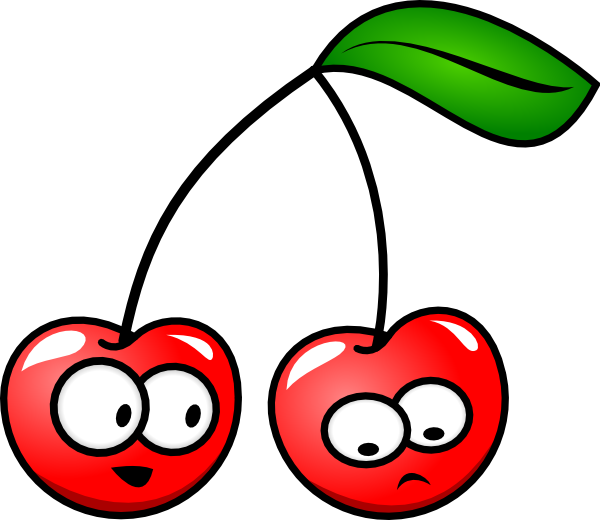 Cartoon Cherries Clip Art at Clker.com - vector clip art online ...