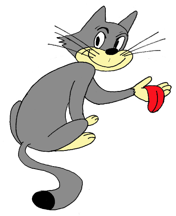 Cat Got Your Tongue by Cartoon-Eric on deviantART