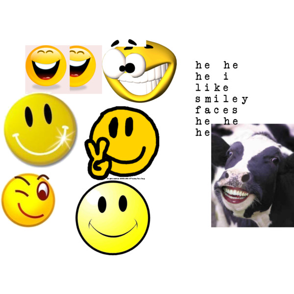 lol smiley face - Polyvore