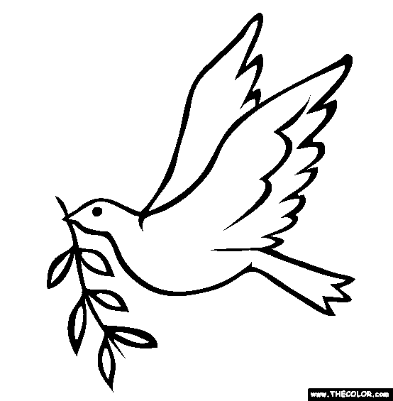 World Peace Day Online Coloring Pages | Page 1