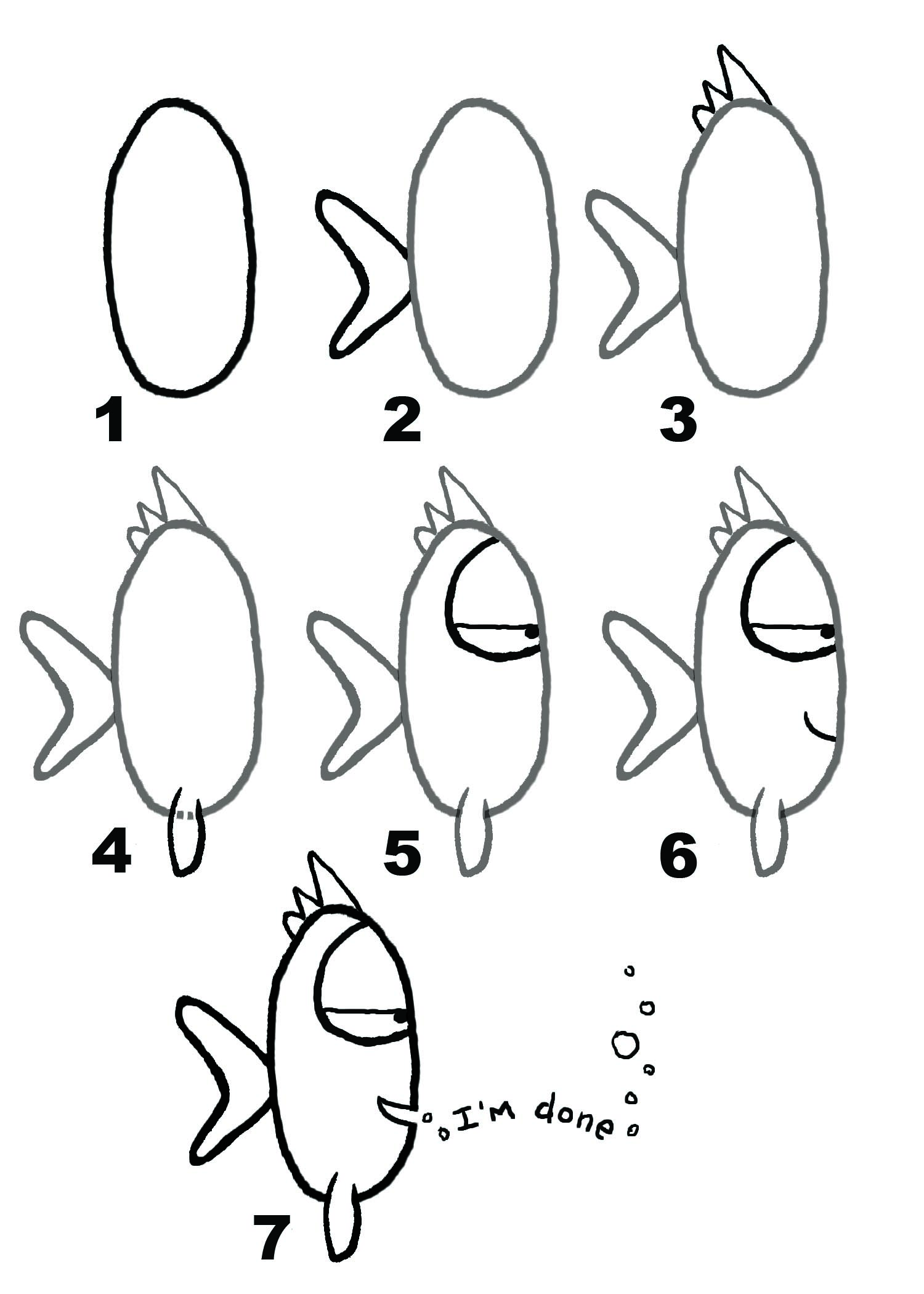Blendspace | How To Draw A Fish