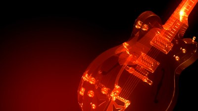 Animated Guitar Background. Loop. Other Versions Available. Stock ...